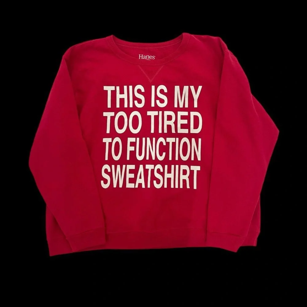 Hanes EcoSmart Red Soft Sweats